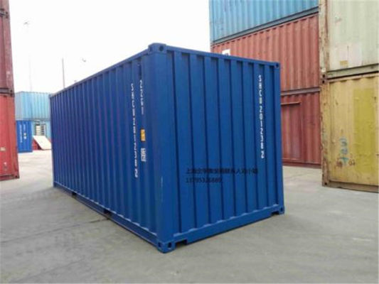Κίνα 20gp ξηρά χρησιμοποιημένα αγορά εμπορευματοκιβώτια φορτίου χάλυβα/μπλε διεθνές εμπορευματοκιβώτιο προμηθευτής