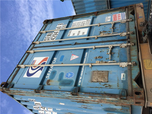 Κίνα Ξηρά 2$α εμπορευματοκιβώτια αποθήκευσης χεριών χάλυβα/20 χρησιμοποιημένων πόδια εμπορευματοκιβωτίων φορτίου προμηθευτής