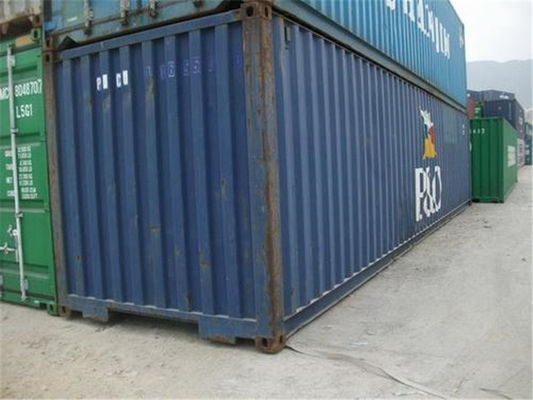 Κίνα Τα μπλε χρησιμοποιημένα διεθνή πρότυπα μεταφορικών κιβωτίων μετάλλων ξεραίνουν το εμπορευματοκιβώτιο φορτίου προμηθευτής