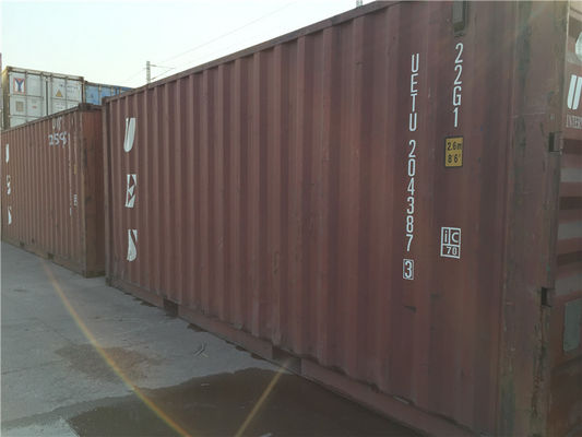 Κίνα Χρησιμοποιημένο βάρος 2200kg απόβαρων εμπορευματοκιβωτίων αποθήκευσης μετάλλων μεταφορών χάλυβας προμηθευτής