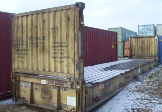 Κίνα Συνδυασμένη μεταφορά 20ft επίπεδες διαστάσεις 5.90m* 2.35m εμπορευματοκιβωτίων ραφιών προμηθευτής