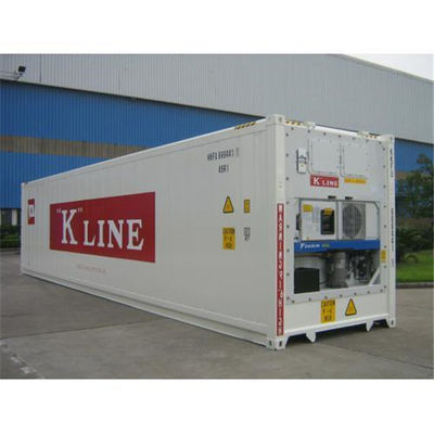 Κίνα Χρησιμοποιημένος όγκος 28cbm ωφέλιμων φορτίων 22000kg μεταφορικών κιβωτίων εμπορευματοκιβωτίων/ψυγείων σημαιοφόρων προμηθευτής